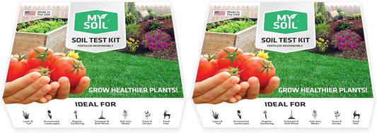 MySoil Soil Test Kit 2 Pack for Accurate Nutrient Analysis
