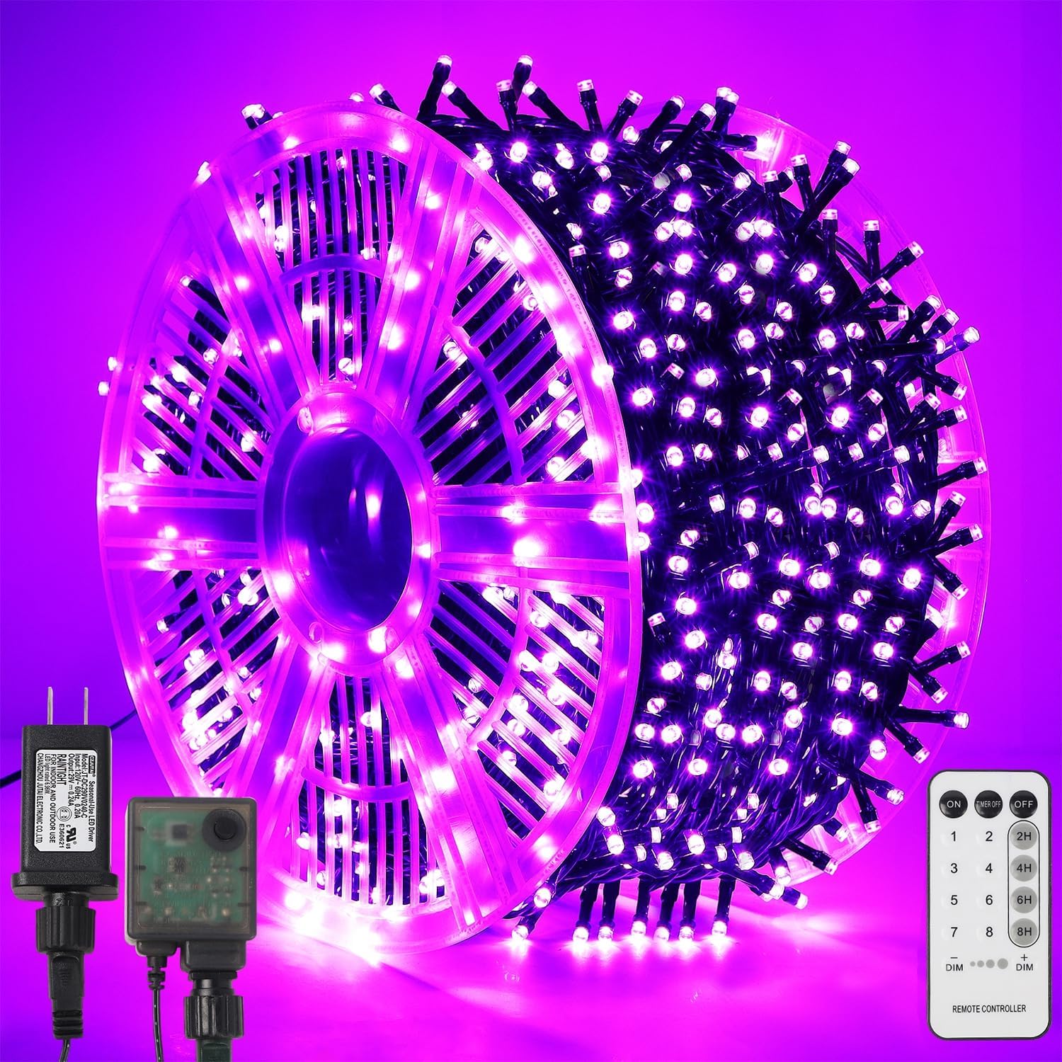 1000 LED Halloween String Lights for Spooky Home Decor