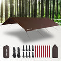 Waterproof Camping Tarp 10x16.4ft - Ultralight Hammock Rain Fly