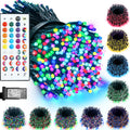 164FT Christmas Lights Outdoor 500 LED RGB String Lights - 35 Color