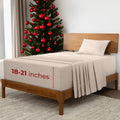 Mellanni Extra Deep Twin XL Sheets - 3 PC Set - Cooling, Ultra Soft