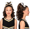 Curly Cheerleader 16ft Hairpiece for Cheer and Dance - Thick Barrel