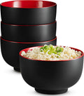 KooK Large Capacity Ramen Bowls - Set of 4