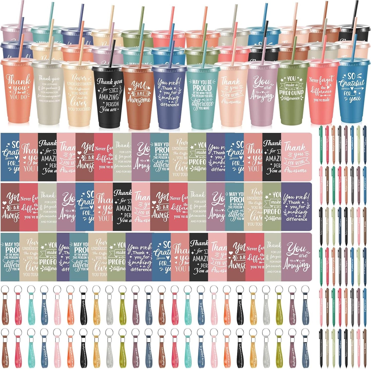 48 Sets Inspirational Appreciation Gifts for Employees and Coworkers