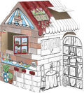 Color In Playhouse Treats N' Eats Cardboard Playhouse - Life Size