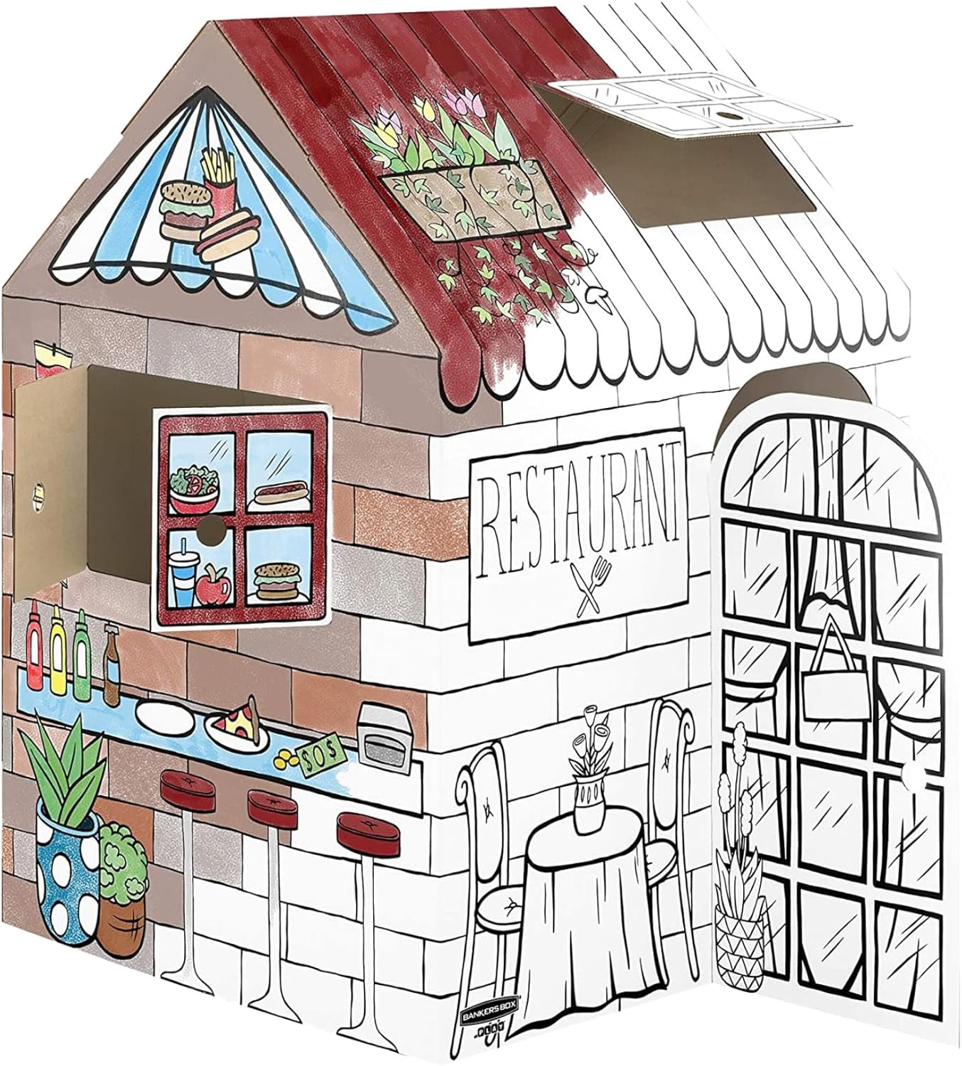 Color in Treats N' Eats Playhouse for Creative Kids Fun