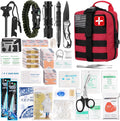 288PCS Outdoor Survival First Aid Kit - Essential Gear for Adventures