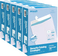 Aimoh 500 9x12 Self Seal Security White Catalog Envelopes - Bulk Pack