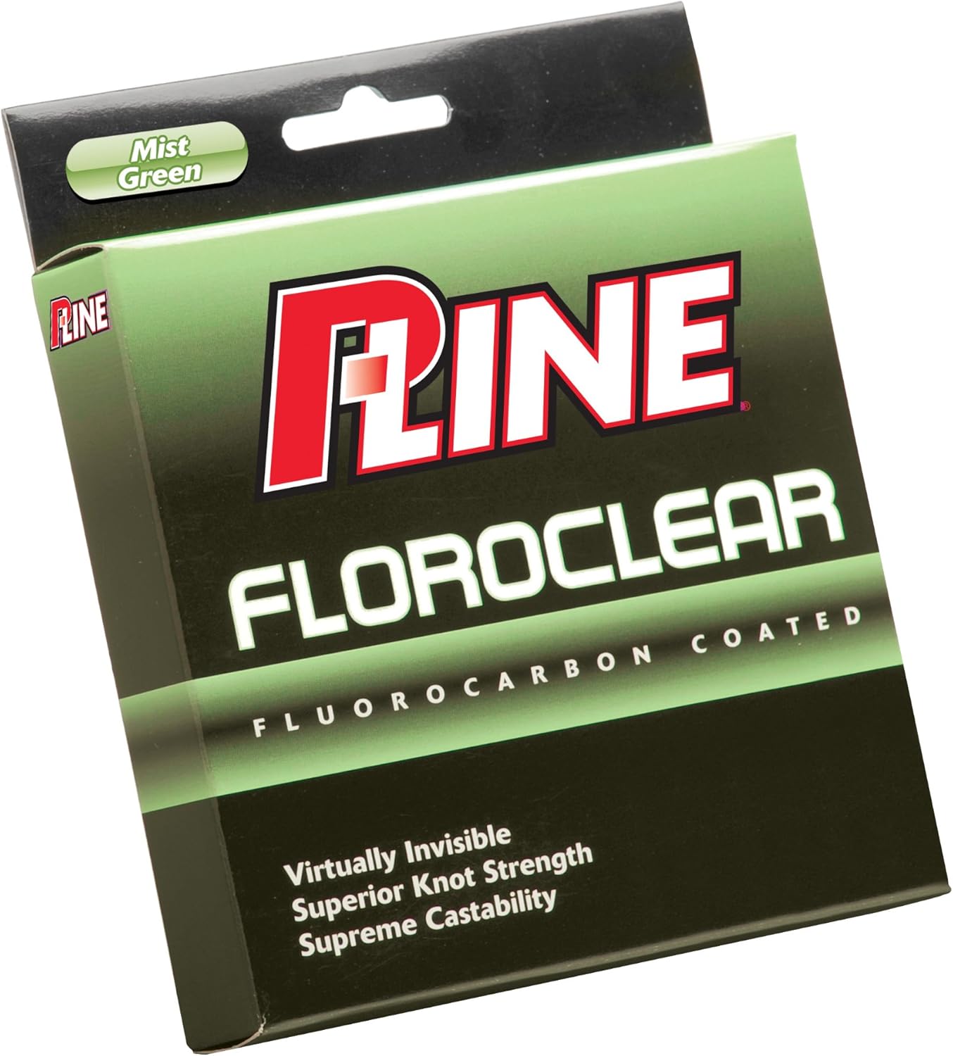 P-Line Floroclear Mist Green Fishing Line - Superior Strength!