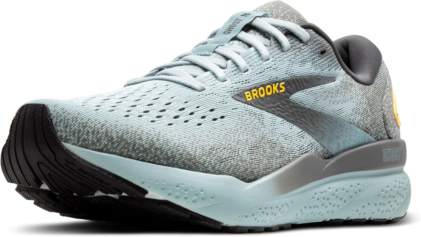 Brooks Mens Ghost 16 Neutral Running Shoe for Smooth Rides