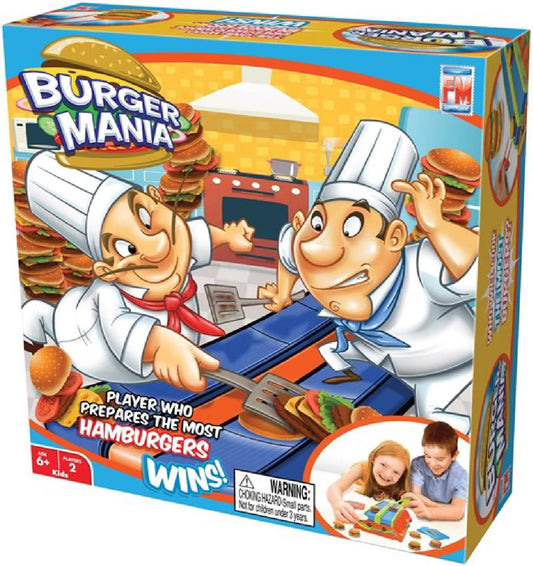Build-A-Burger Game: Fast Food Fun for Kids 6+