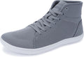 WHITIN Men's High Top Minimalist Barefoot Shoes - Wide Toe Box offers