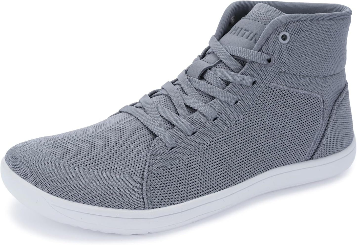 WHITIN Men's High Top Minimalist Barefoot Shoes for Comfort