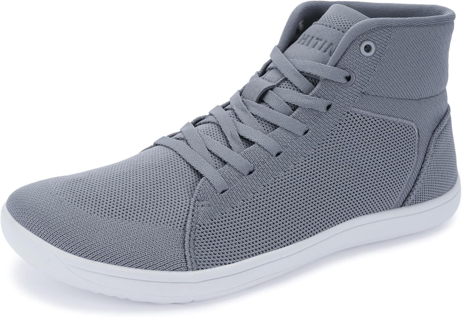 WHITIN Men's High Top Minimalist Barefoot Shoes for Comfort