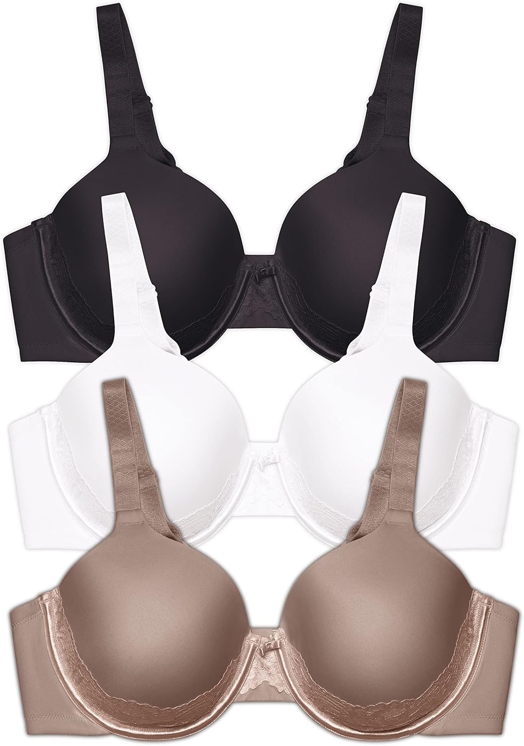 Vanity Fair Women's Beauty Back Lace Full Figure Underwire Bra
