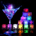 Light Up Ice Cubes Color Changing LED 72 Pack - Party Drink Decor