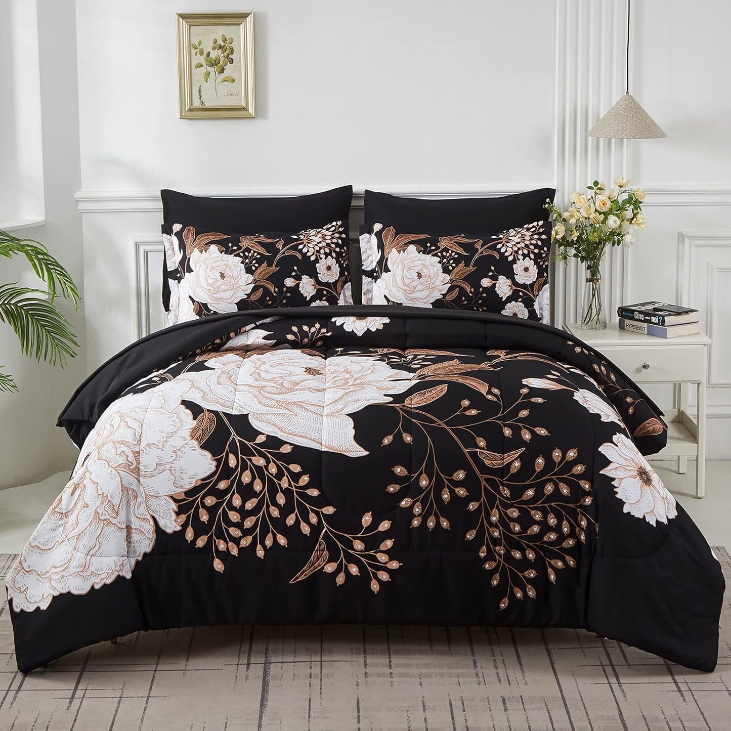 Yogeneg 7 Piece Bed in a Bag Full Size Comforter Set Review