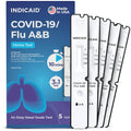INDICAID COVID-19/Flu A and B 3-in-1 Combo Rapid Antigen Test - Fast