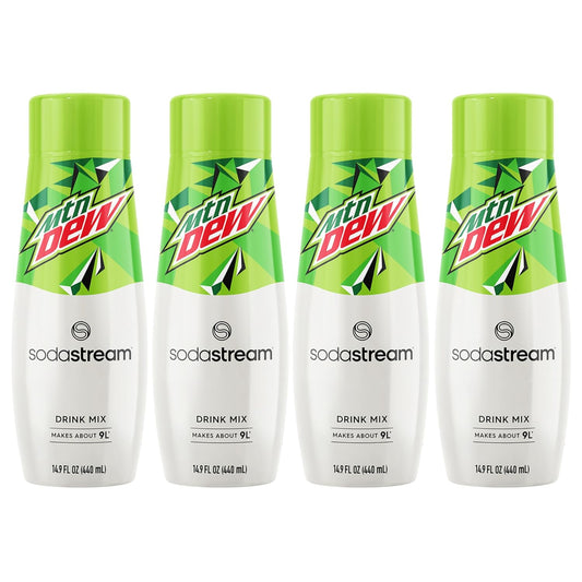SodaStream Mountain Dew Mix | Make 96 Caffeinated Servings