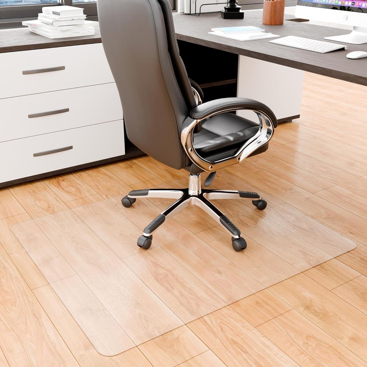 Chair Mat for Hard Floor Protection - Naturei Office Floor Mats