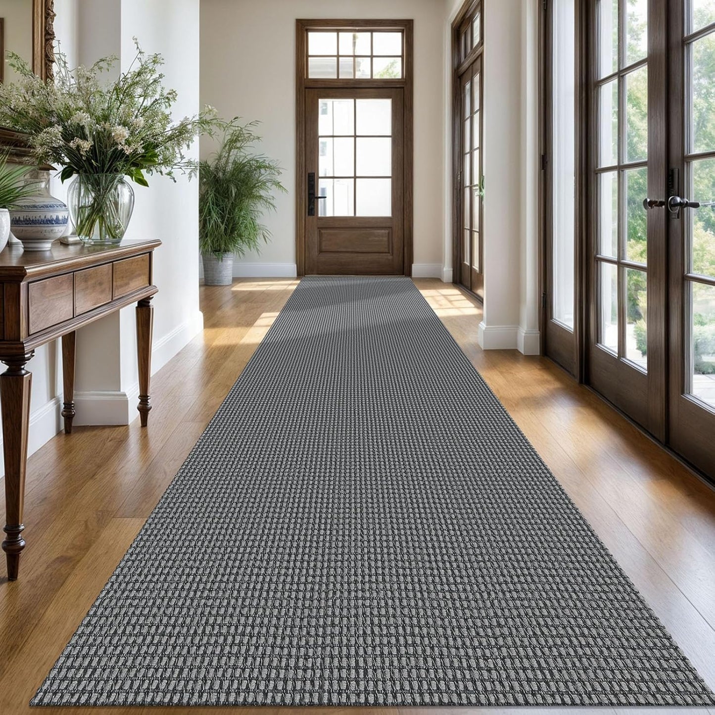 KOZYFLY Extra Long Hallway Runner Rug for Kitchen and Entryway