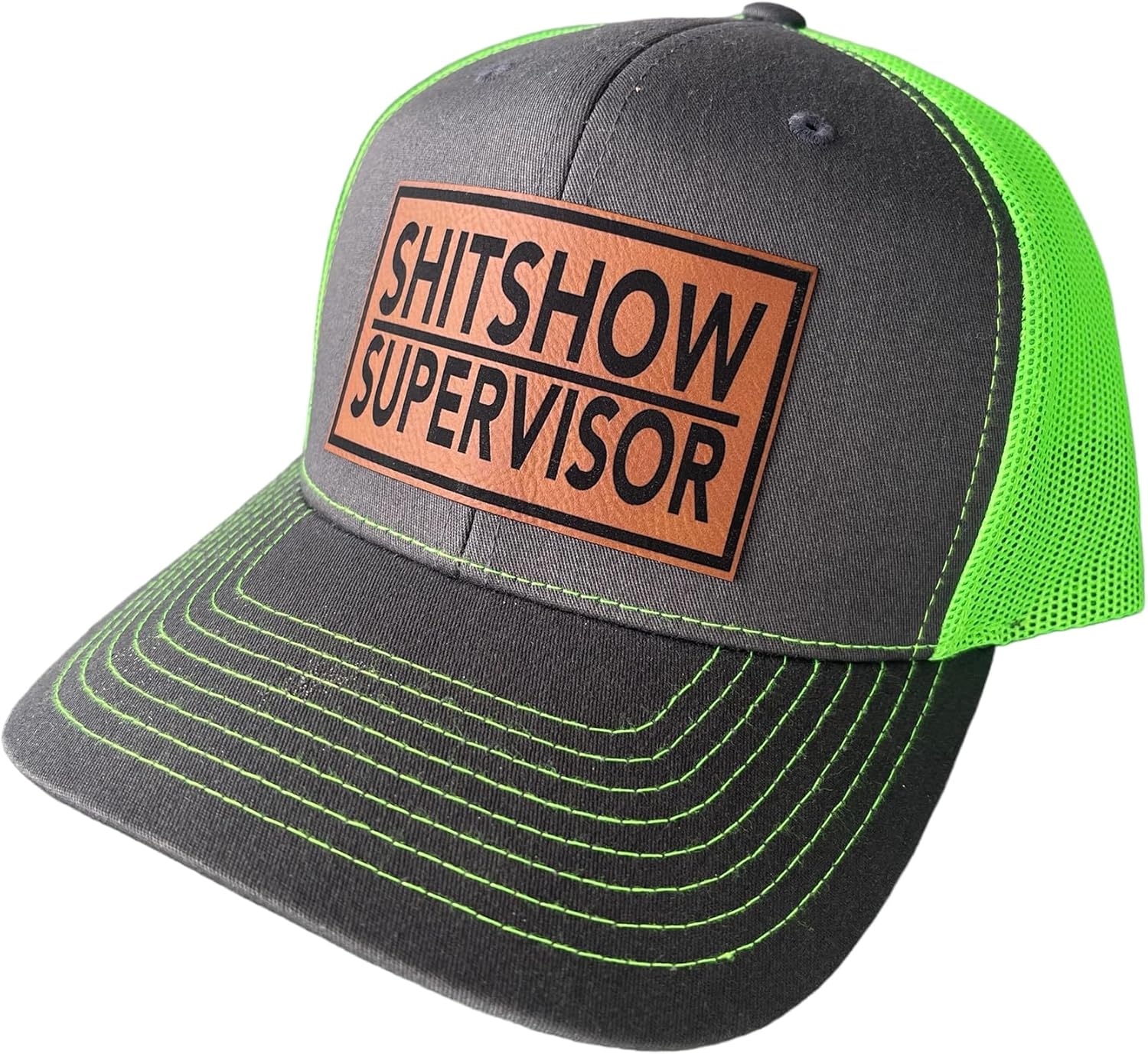 ShitShow Supervisor Trucker Hat - Adjustable Snapback for Fun