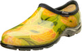 Waterproof Rain and Garden Shoe for Women - Bold Poppies Lt Green