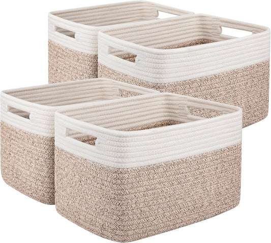 OIAHOMY Storage Baskets for Organizing Toys, Towels, Books