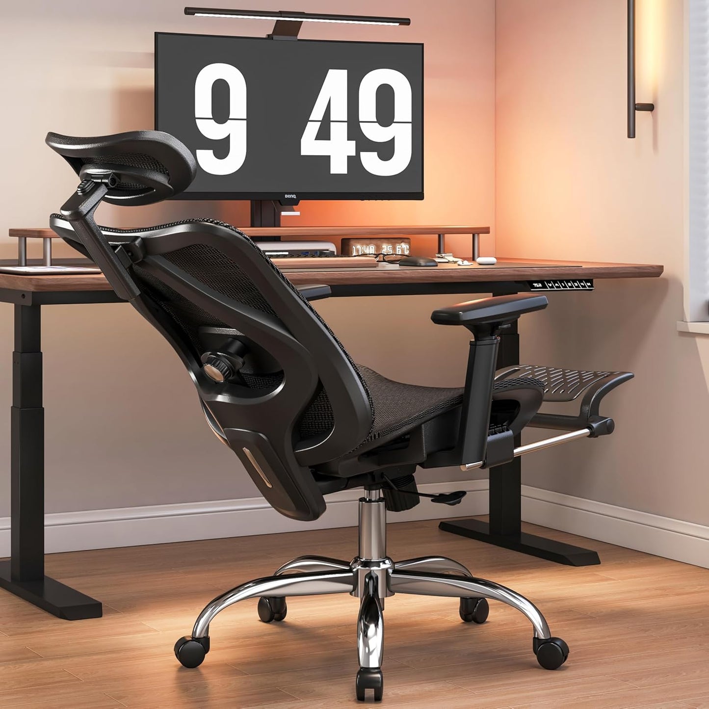 Adjustable Lumbar Support Office Chair