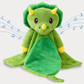 Baby Music Lovey Green Dino Sleep Soother - Heartbeat & Lullaby