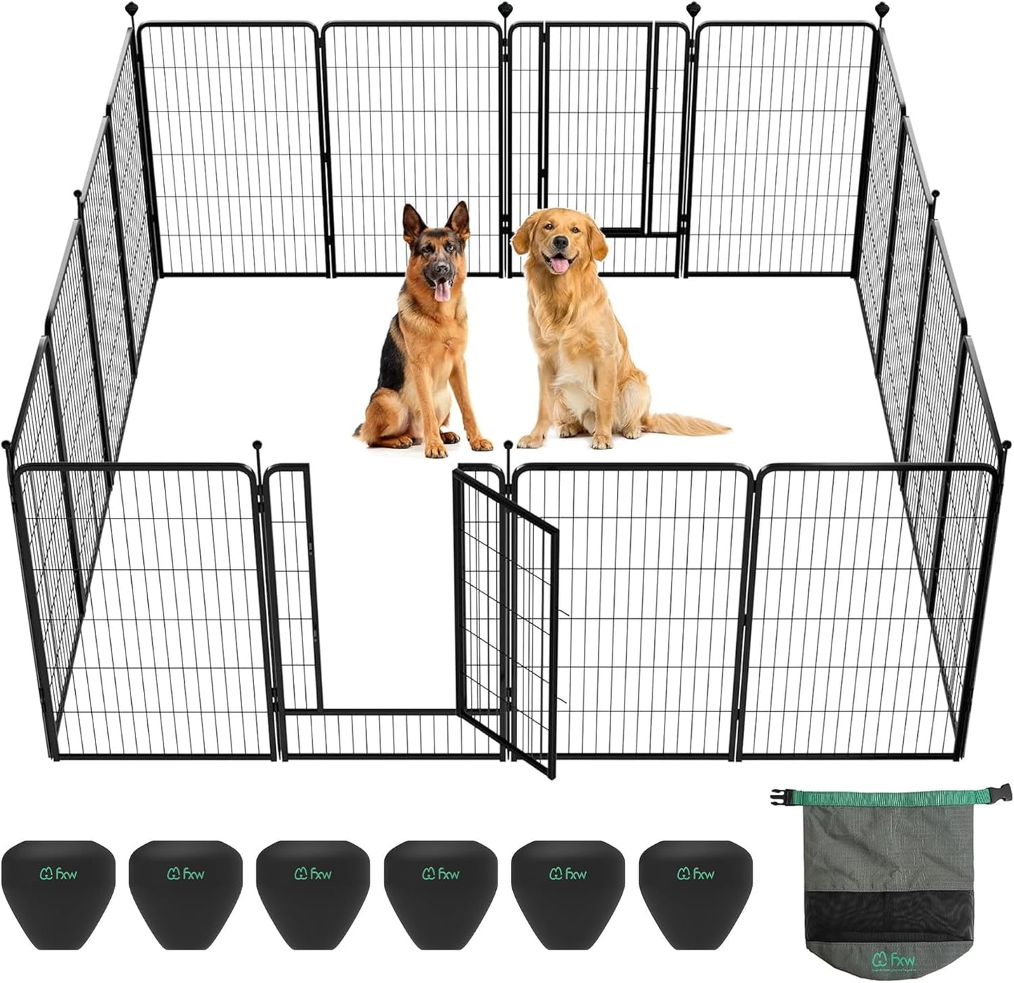FXW Instant Unleashed Dog Playpen for Outdoor Adventures