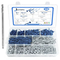 660 PCS Pocket Hole Screws Assortment Kit for Wood Projects