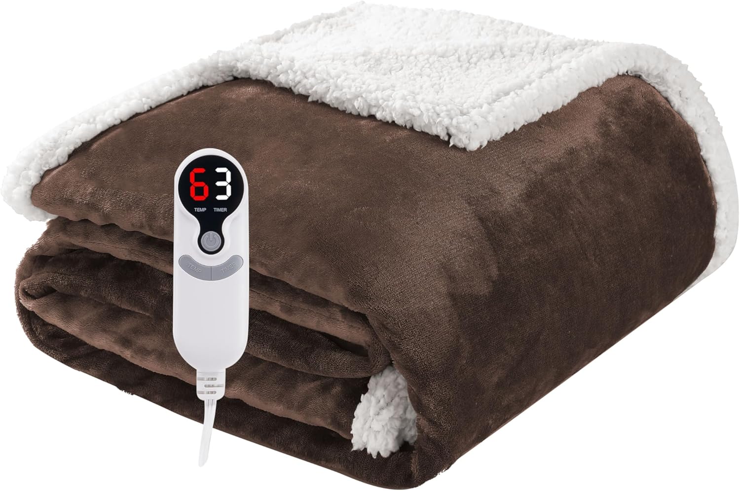 Electric Heated Blanket Throw for Cozy Winter Comfort