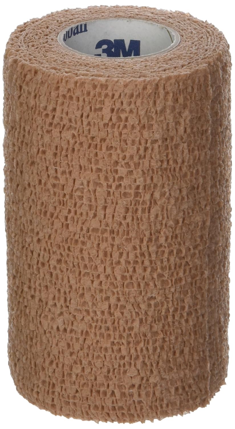 3M Coban Self-Adherent Wrap for Secure Dressings and Wound Care
