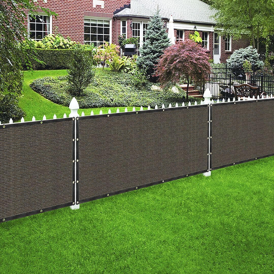 3ft x 29ft Brown Privacy Screen for Fence, Deck, and Patio Use