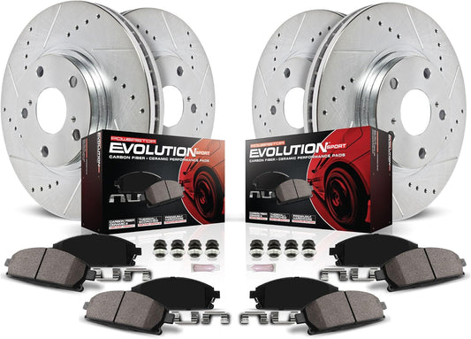 Power Stop Brake Kit for 2016-2021 Honda Civic - Enhanced Stopping