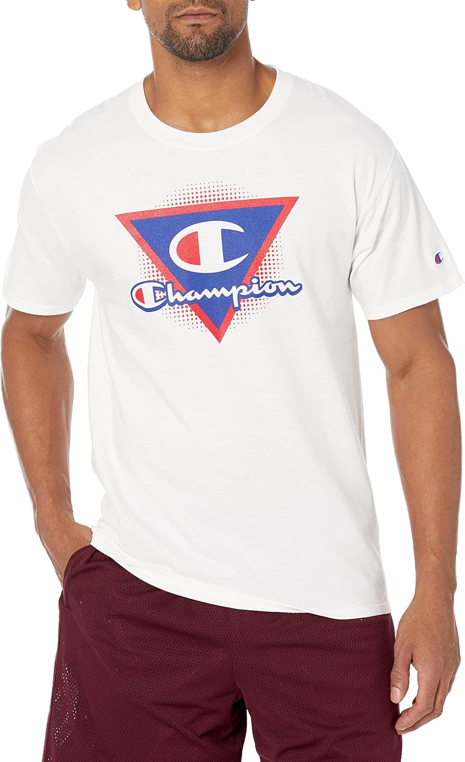 Champion Triangle Graphic Tee - Classic Comfort!