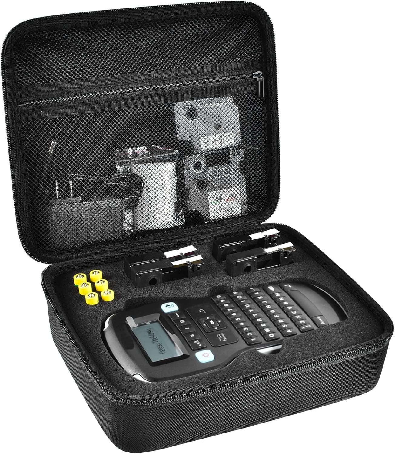 PAIYULE Black Case for DYMO LabelManager 160/280 - Organize Accessories