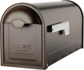 Architectural Mailboxes Winston Post Mount Mailbox, Rubbed Bronze