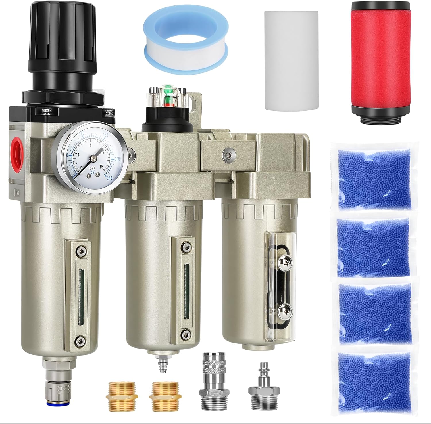 3/4 NPT Industrial Air Dryer for Compressor with Auto Drain