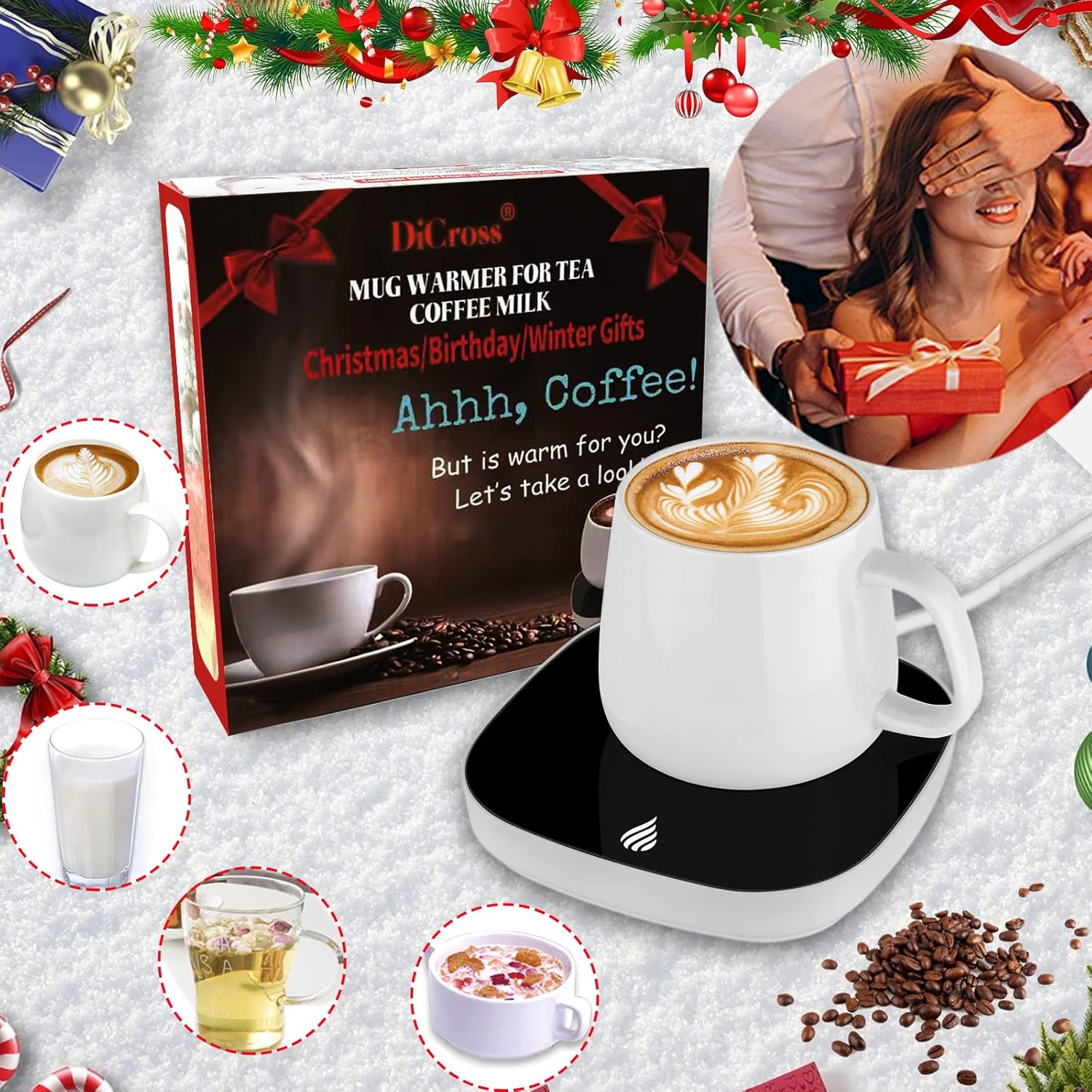 Auto Shut Off Coffee Mug Warmer - Dicross