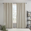 Madison Park Anaheim Plaid Window Curtain - Thermal Insulated Panel
