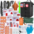 First Aid Kit Tactical Molle Survival Gear Set - Compact Outdoor Kit