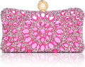 Women's Evening Bags Sparkly Rhinestone Clutch Purses Luxury Handbags
