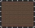 90% Shade Fabric Sun Shade Cloth 8x10 ft - Reinforced Grommets