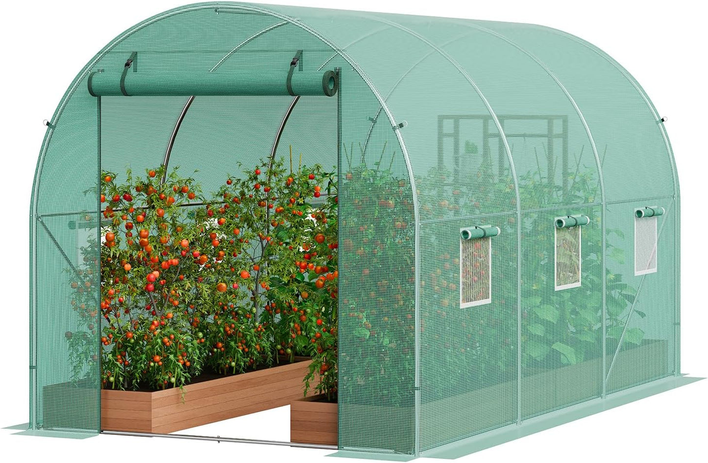 VEVOR Walk-in Tunnel Greenhouse for Year-Round Gardening
