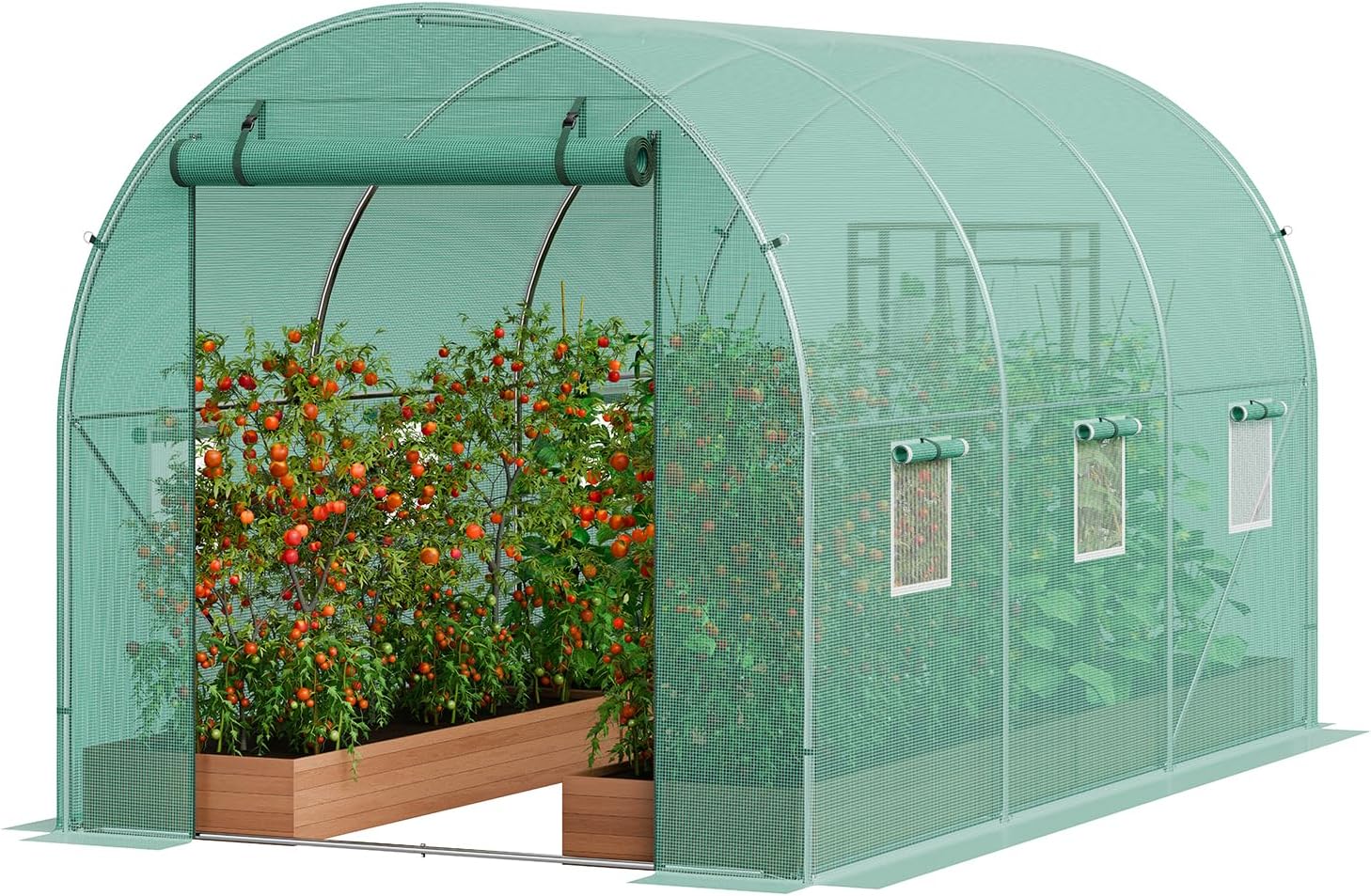VEVOR Walk-in Tunnel Greenhouse for Year-Round Gardening