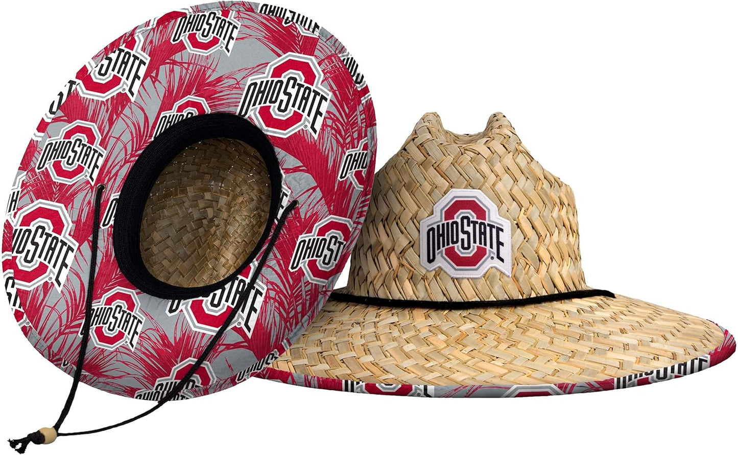 FOCO NCAA Mens Floral Lifeguard Beach Straw Sun Hat Review