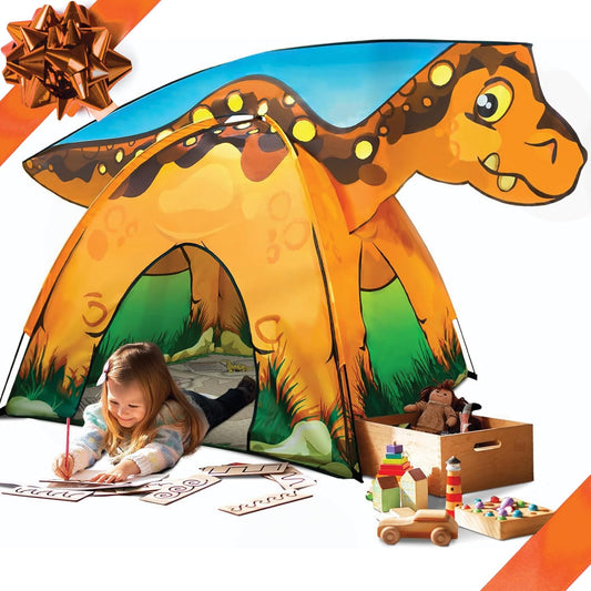 Toysical Dino Discovery Tent - Imaginative Indoor Fun
