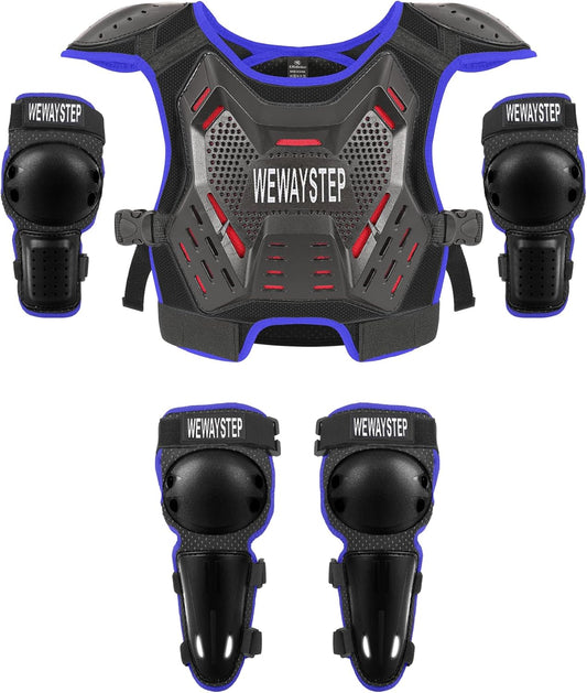Kids Dirt Bike Gear Chest Protector by WEWAYSTEP for Safety